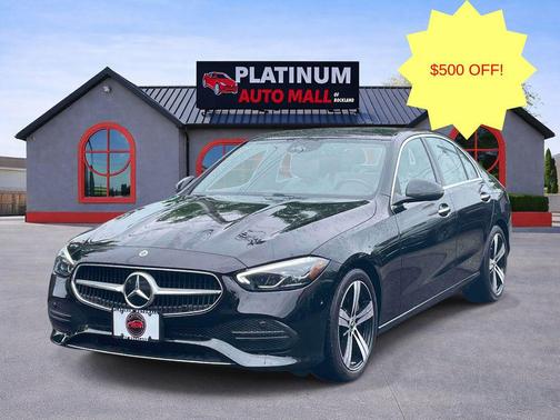 Black 2025 Mercedes-Benz C-Class C 300 4MATIC