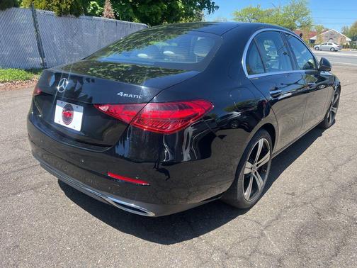 Black 2025 Mercedes-Benz C-Class C 300 4MATIC