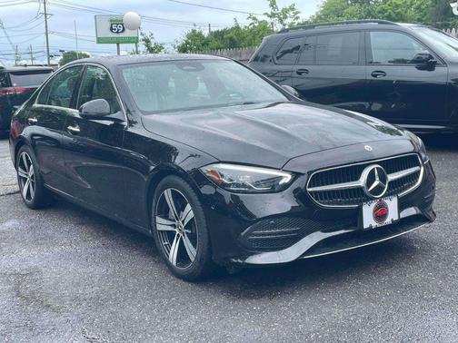Black 2025 Mercedes-Benz C-Class C 300 4MATIC