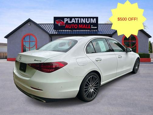 White 2022 Mercedes-Benz C-Class C 300 4MATIC