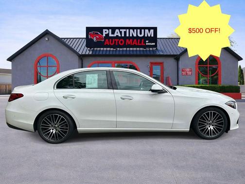 White 2022 Mercedes-Benz C-Class C 300 4MATIC