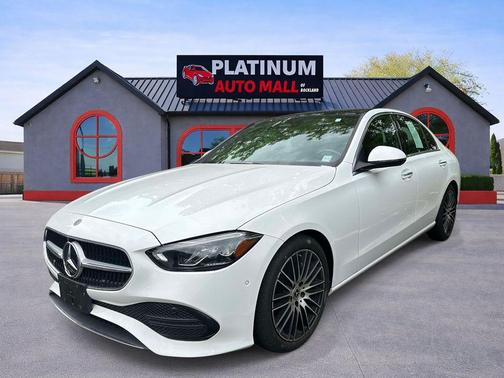 White 2022 Mercedes-Benz C-Class C 300 4MATIC