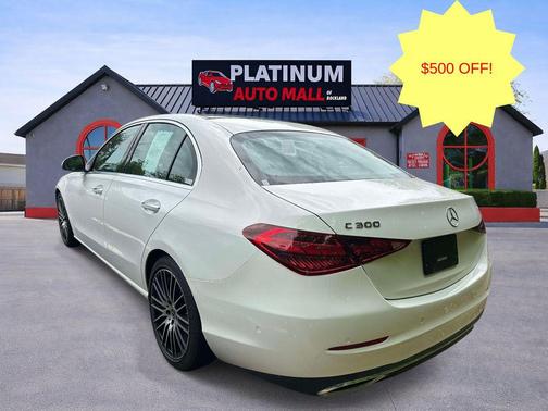 White 2022 Mercedes-Benz C-Class C 300 4MATIC