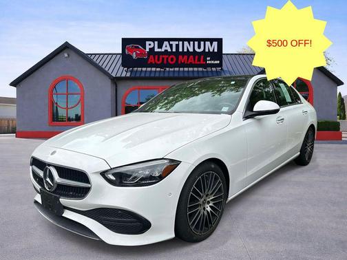 White 2022 Mercedes-Benz C-Class C 300 4MATIC