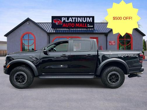Shadow Black 2024 Ford Ranger Raptor