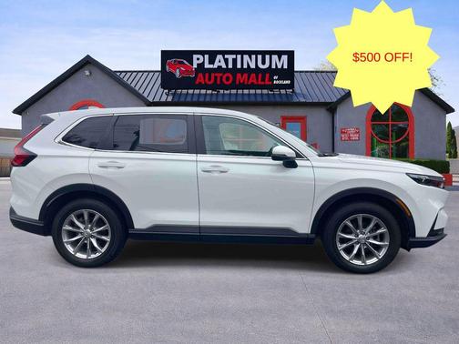 Platinum White Pearl 2023 Honda CR-V EX AWD