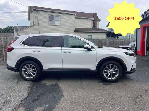 Platinum White Pearl 2023 Honda CR-V EX AWD