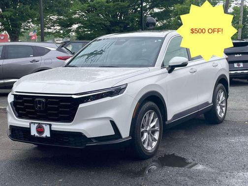 Platinum White Pearl 2023 Honda CR-V EX AWD