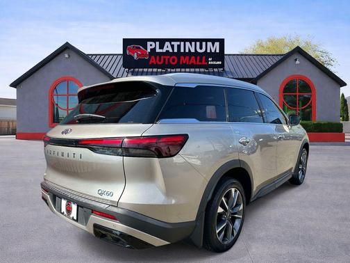 Warm Titanium 2023 INFINITI QX60 Luxe