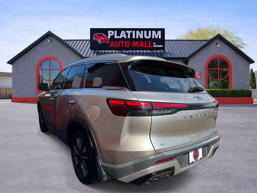 Warm Titanium 2023 INFINITI QX60 Luxe