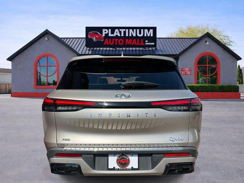 Warm Titanium 2023 INFINITI QX60 Luxe