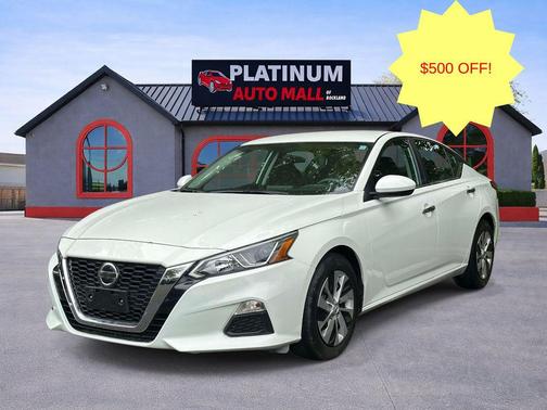Glacier White 2019 Nissan Altima 2.5 S