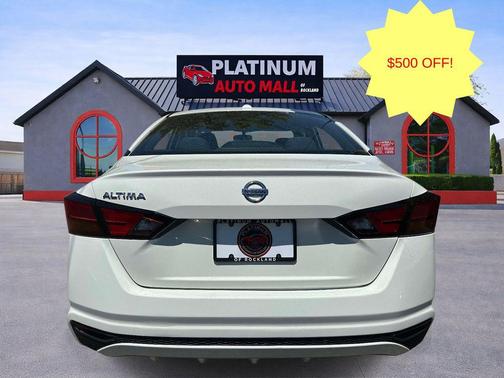 Glacier White 2019 Nissan Altima 2.5 S