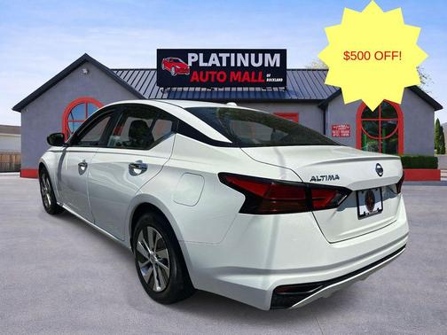 Glacier White 2019 Nissan Altima 2.5 S