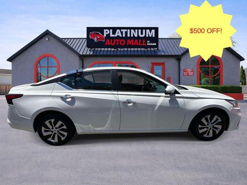 Glacier White 2019 Nissan Altima 2.5 S