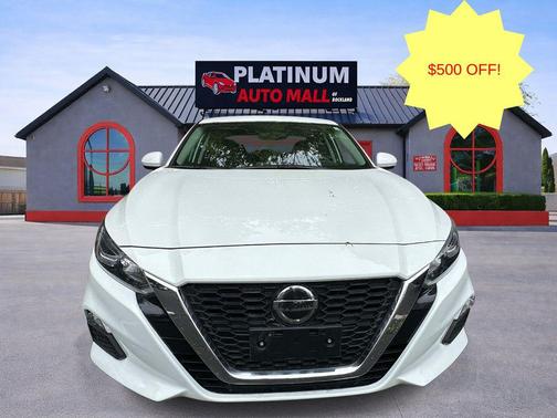 Glacier White 2019 Nissan Altima 2.5 S