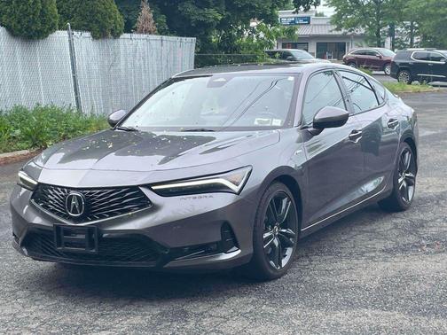 Liquid Carbon Metallic 2024 Acura Integra A-SPEC