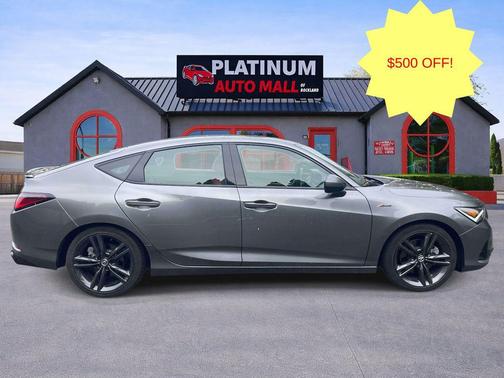 Liquid Carbon Metallic 2024 Acura Integra A-SPEC