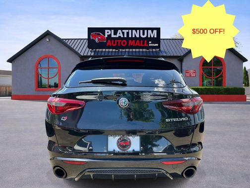 Vulcano Black Metallic 2023 Alfa Romeo Stelvio Veloce AWD
