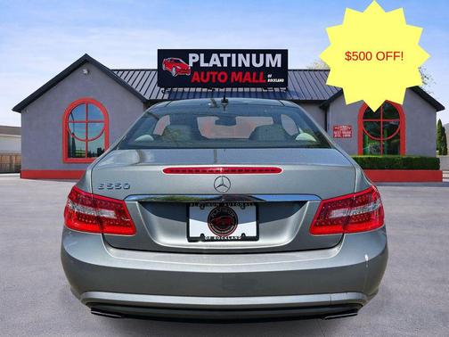 Steel Gray Metallic 2010 Mercedes-Benz E-Class E 550