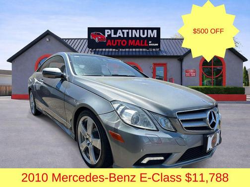 Steel Gray Metallic 2010 Mercedes-Benz E-Class E 550