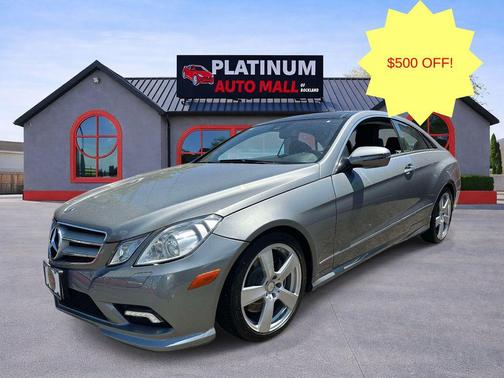 Steel Gray Metallic 2010 Mercedes-Benz E-Class E 550