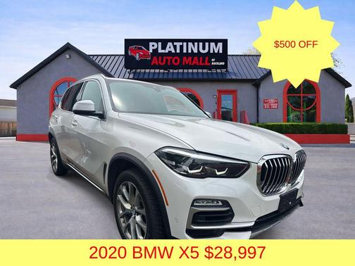 Mineral White Metallic 2020 BMW X5 xDrive40i