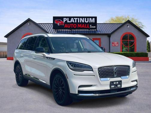 Pristine White Metallic Tri-Coat 2022 Lincoln Aviator Standard AWD
