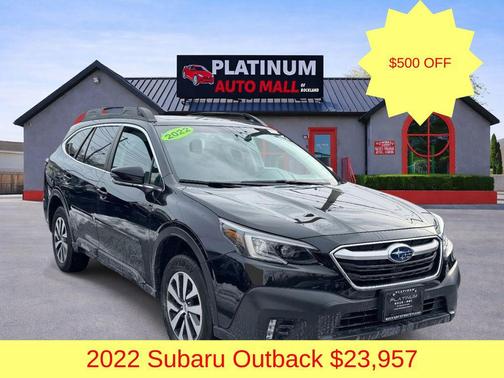 Crystal Black Silica 2022 Subaru Outback Premium