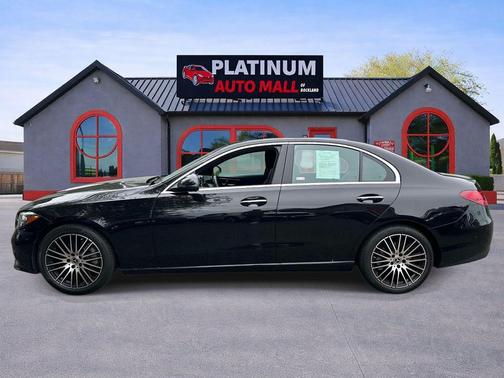 Black 2025 Mercedes-Benz C-Class C 300 4MATIC