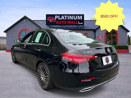 Black 2025 Mercedes-Benz C-Class C 300 4MATIC