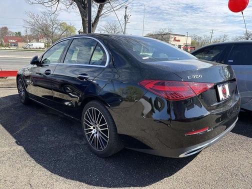 Black 2025 Mercedes-Benz C-Class C 300 4MATIC
