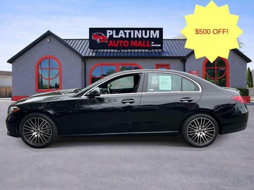 Black 2025 Mercedes-Benz C-Class C 300 4MATIC
