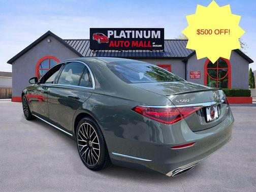 Gray 2024 Mercedes-Benz S-Class 4MATIC