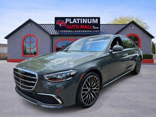 Gray 2024 Mercedes-Benz S-Class 4MATIC