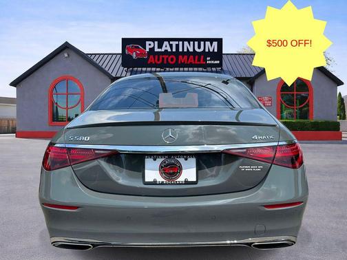 Gray 2024 Mercedes-Benz S-Class 4MATIC