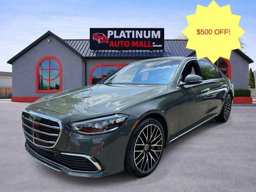 Gray 2024 Mercedes-Benz S-Class 4MATIC