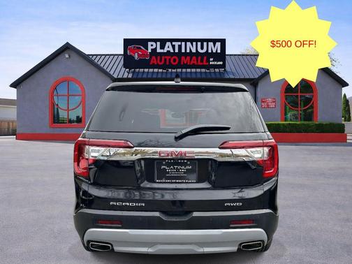 Ebony Twilight Metallic 2023 GMC Acadia AWD SLE