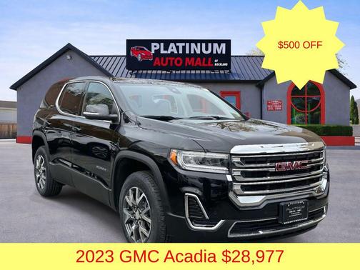 Ebony Twilight Metallic 2023 GMC Acadia AWD SLE