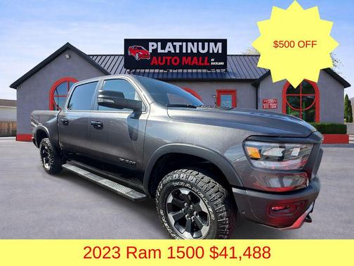 Granite Crystal Metallic Clearcoat 2023 RAM 1500 Rebel