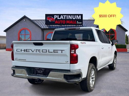 Summit White 2021 Chevrolet Silverado 1500 LT