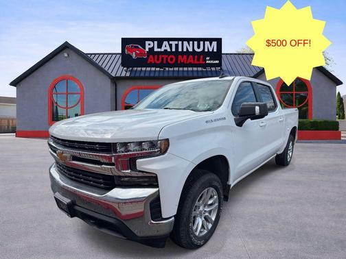 Summit White 2021 Chevrolet Silverado 1500 LT
