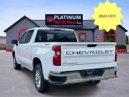 Summit White 2021 Chevrolet Silverado 1500 LT