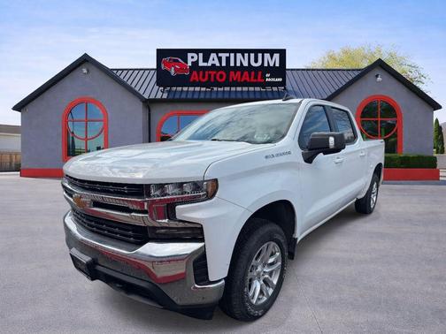 Summit White 2021 Chevrolet Silverado 1500 LT