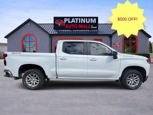 Summit White 2021 Chevrolet Silverado 1500 LT