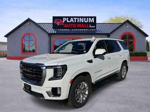Summit White 2023 GMC Yukon SLT