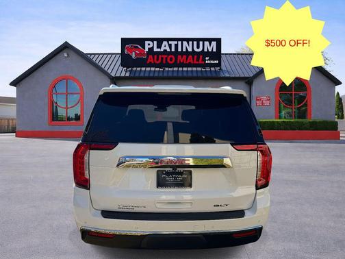 Summit White 2023 GMC Yukon SLT