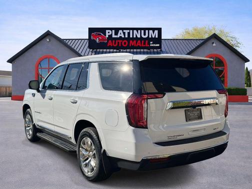 Summit White 2023 GMC Yukon SLT