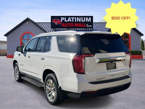 Summit White 2023 GMC Yukon SLT