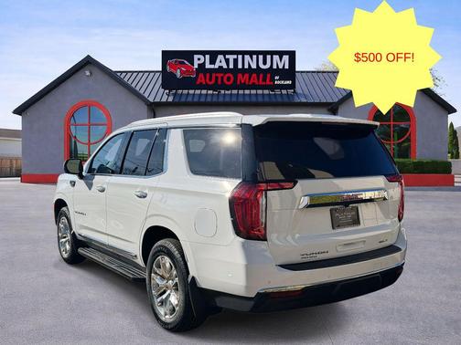 Summit White 2023 GMC Yukon SLT